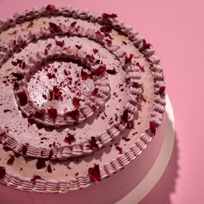 Mixed Berries Honey Cake